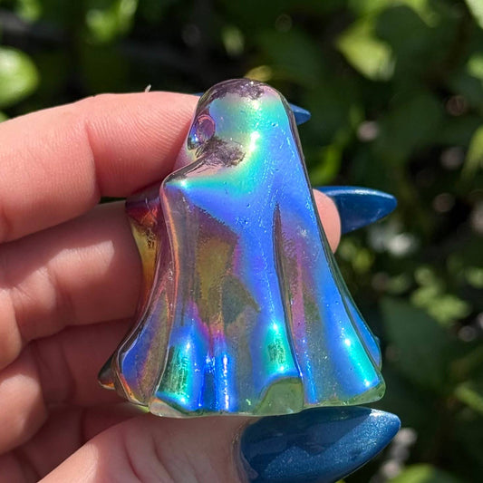 Blue Aura Sunset Ghost