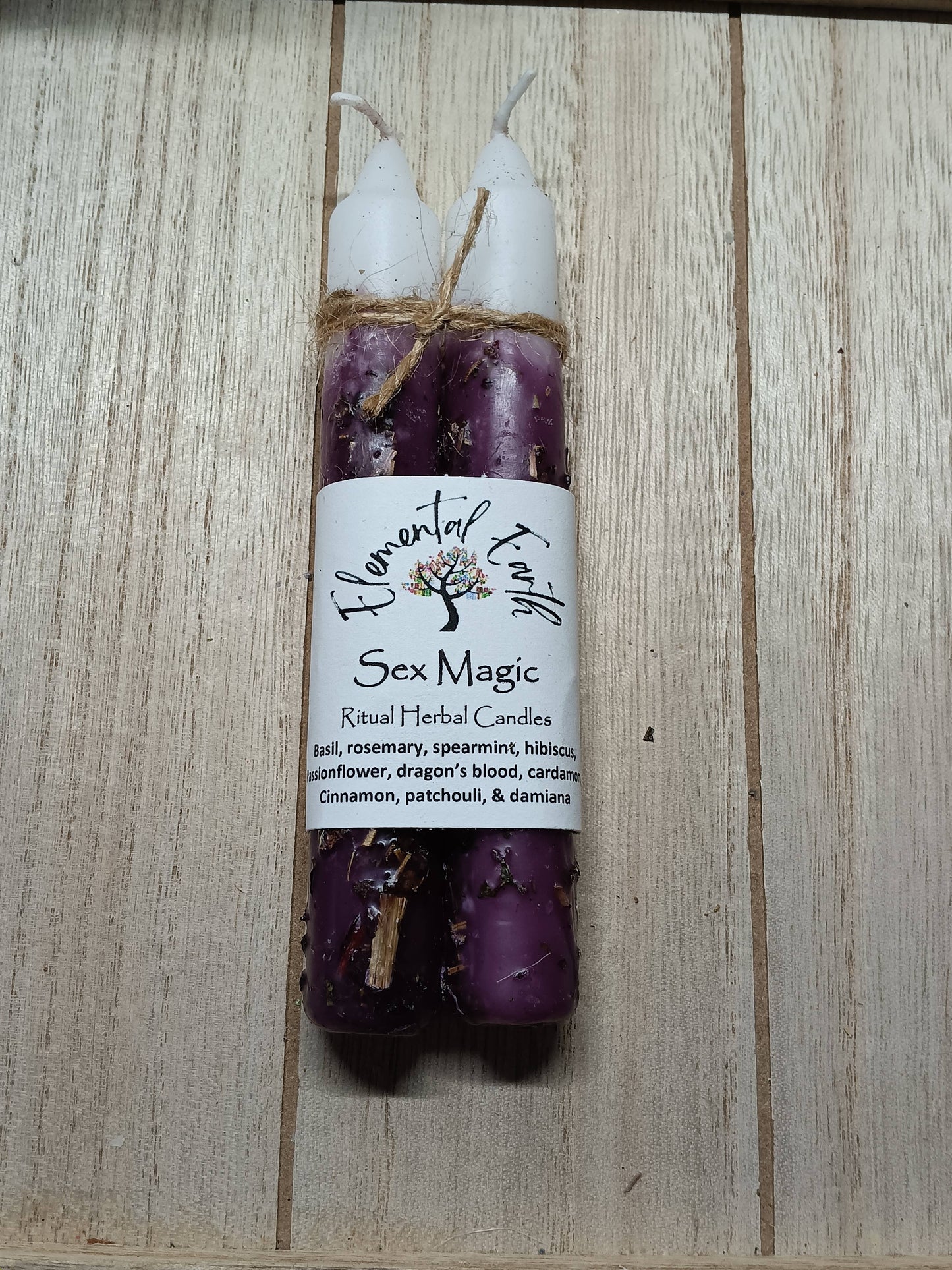 Sex Magic Herbal Intention Candles