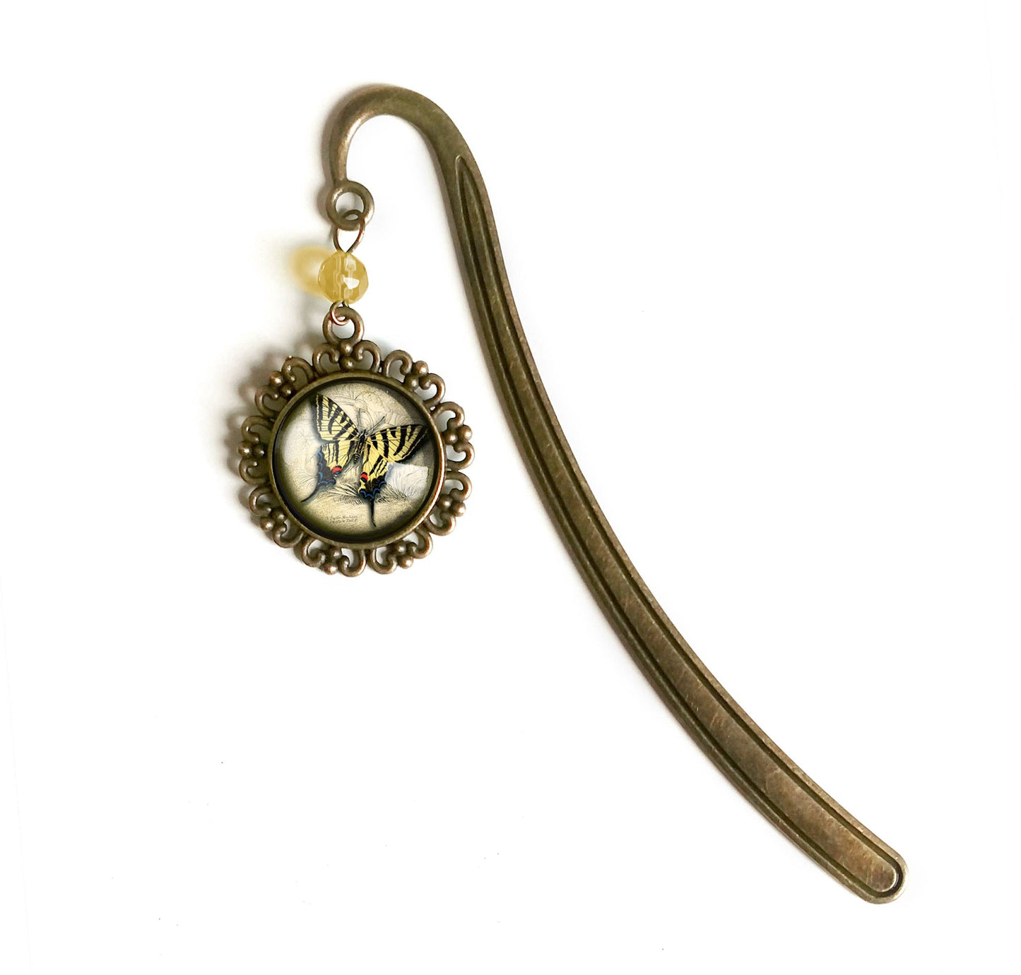 Swallowtail Butterfly Bronze Bookmark