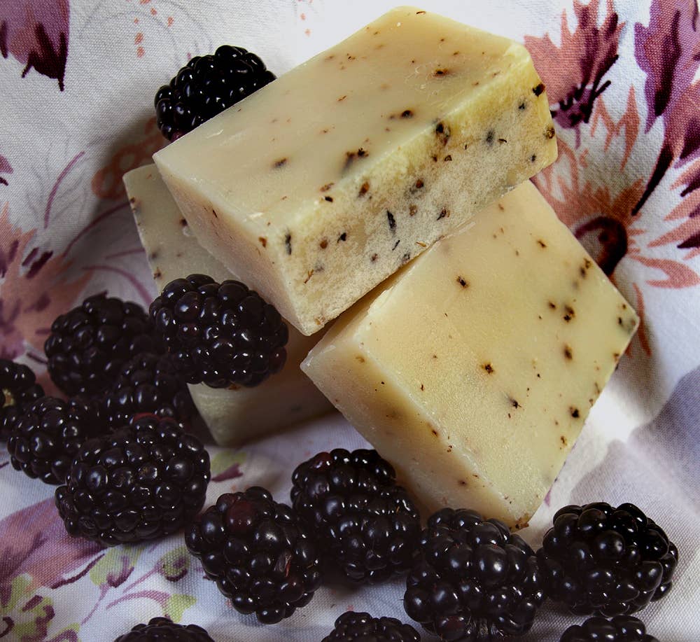 Blackberry Sage Soap & Washcloth Set