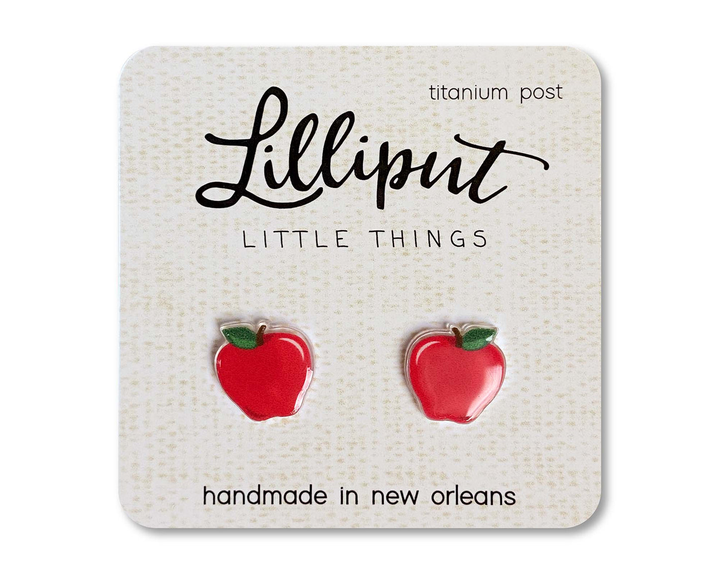 Apple Earrings