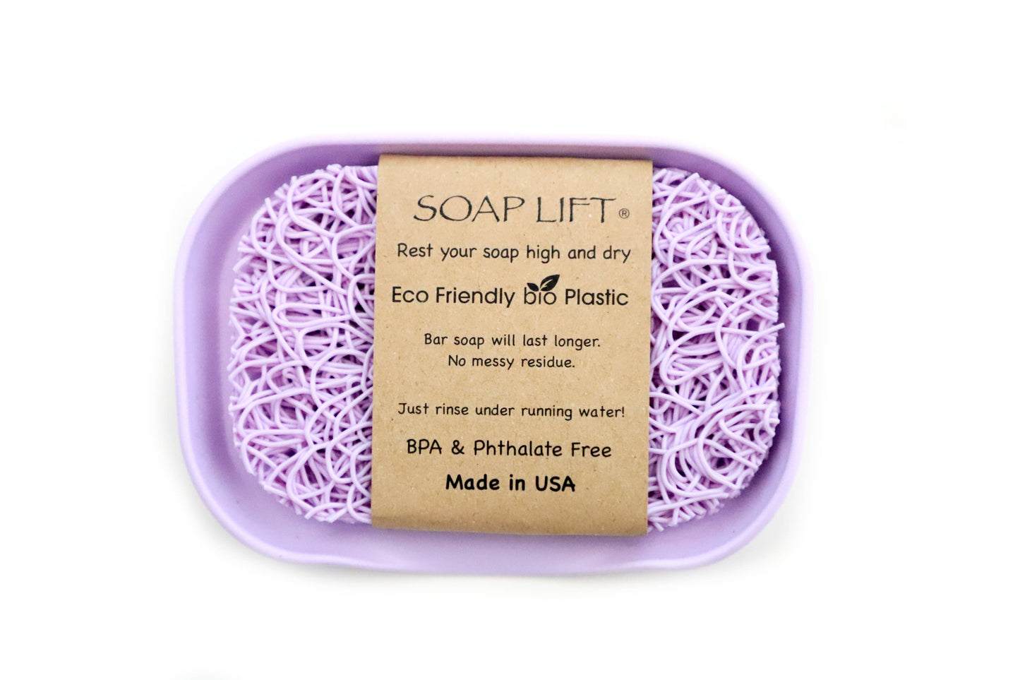 Waterfall Soap Dish Set w/ Soap Lift Soap Saver