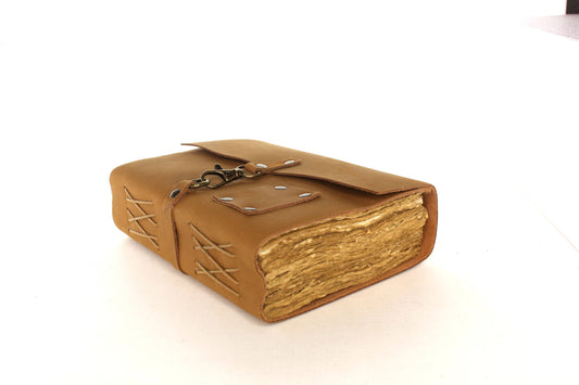 Leather Journal plain and smooth leather