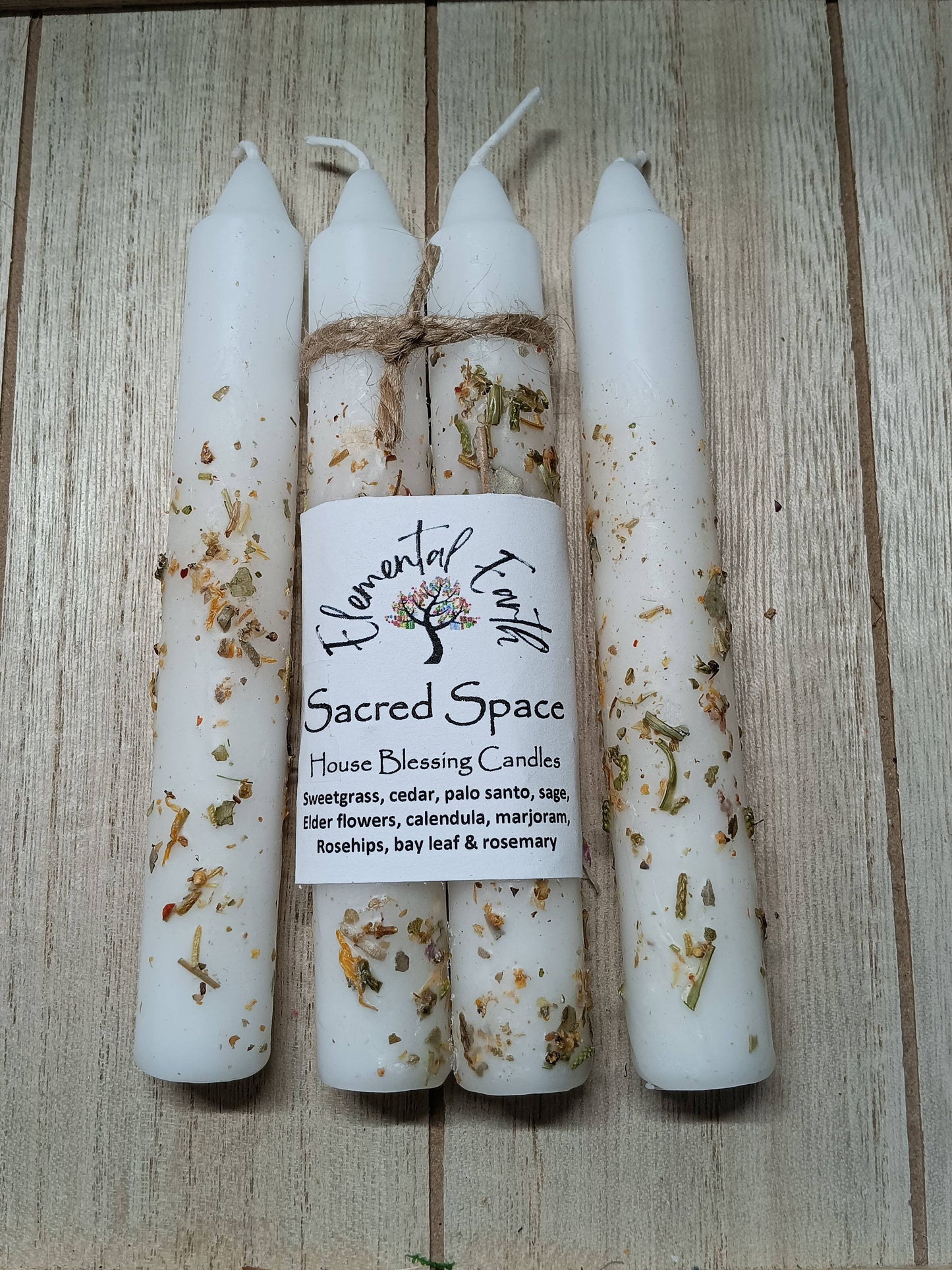 Sacred Space Herbal Intention candle set