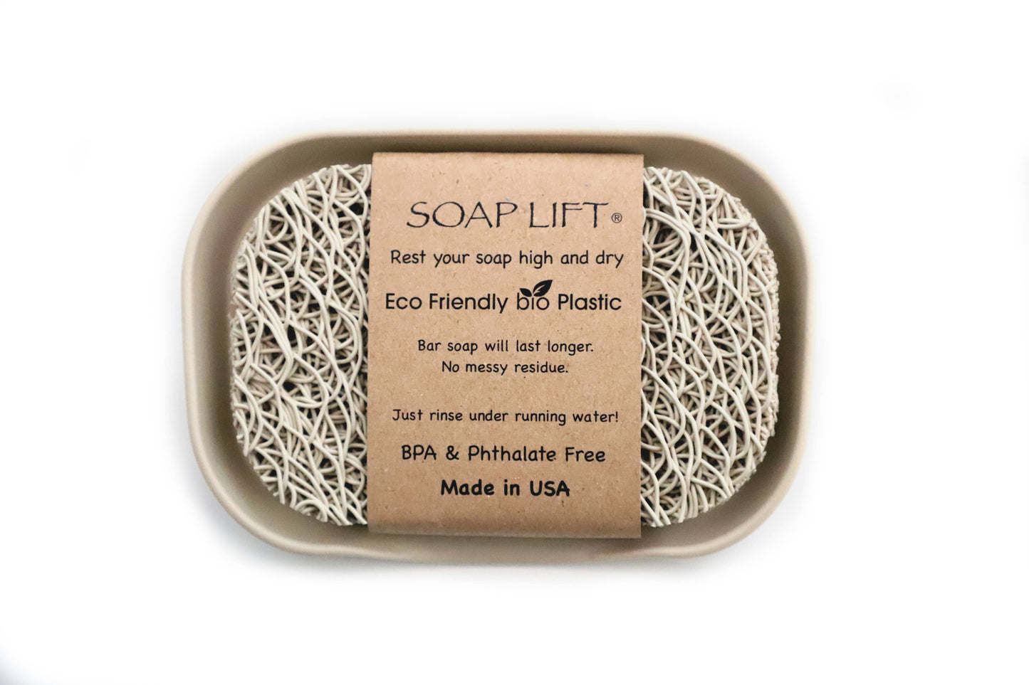Waterfall Soap Dish Set w/ Soap Lift Soap Saver