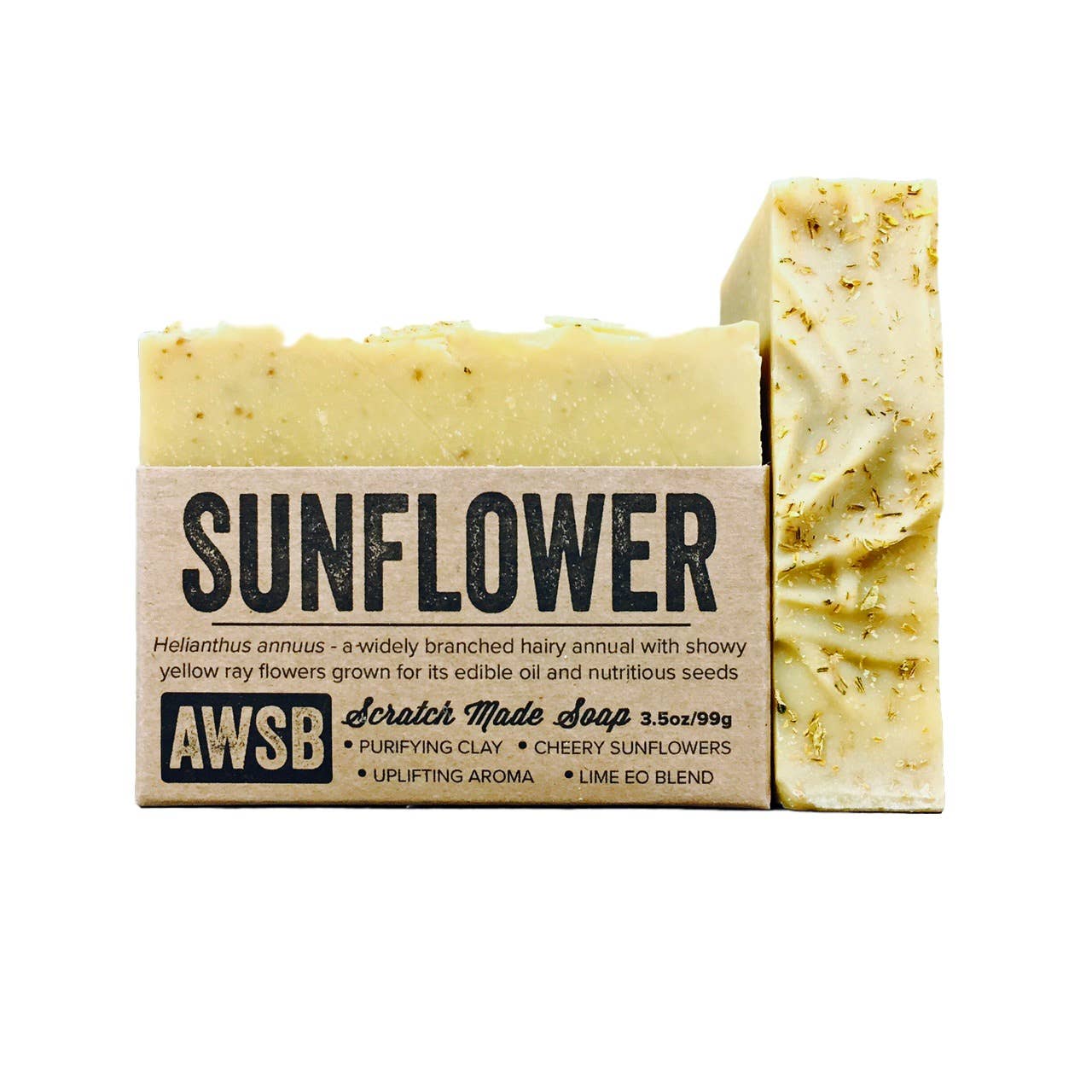 Sunflower bar soap