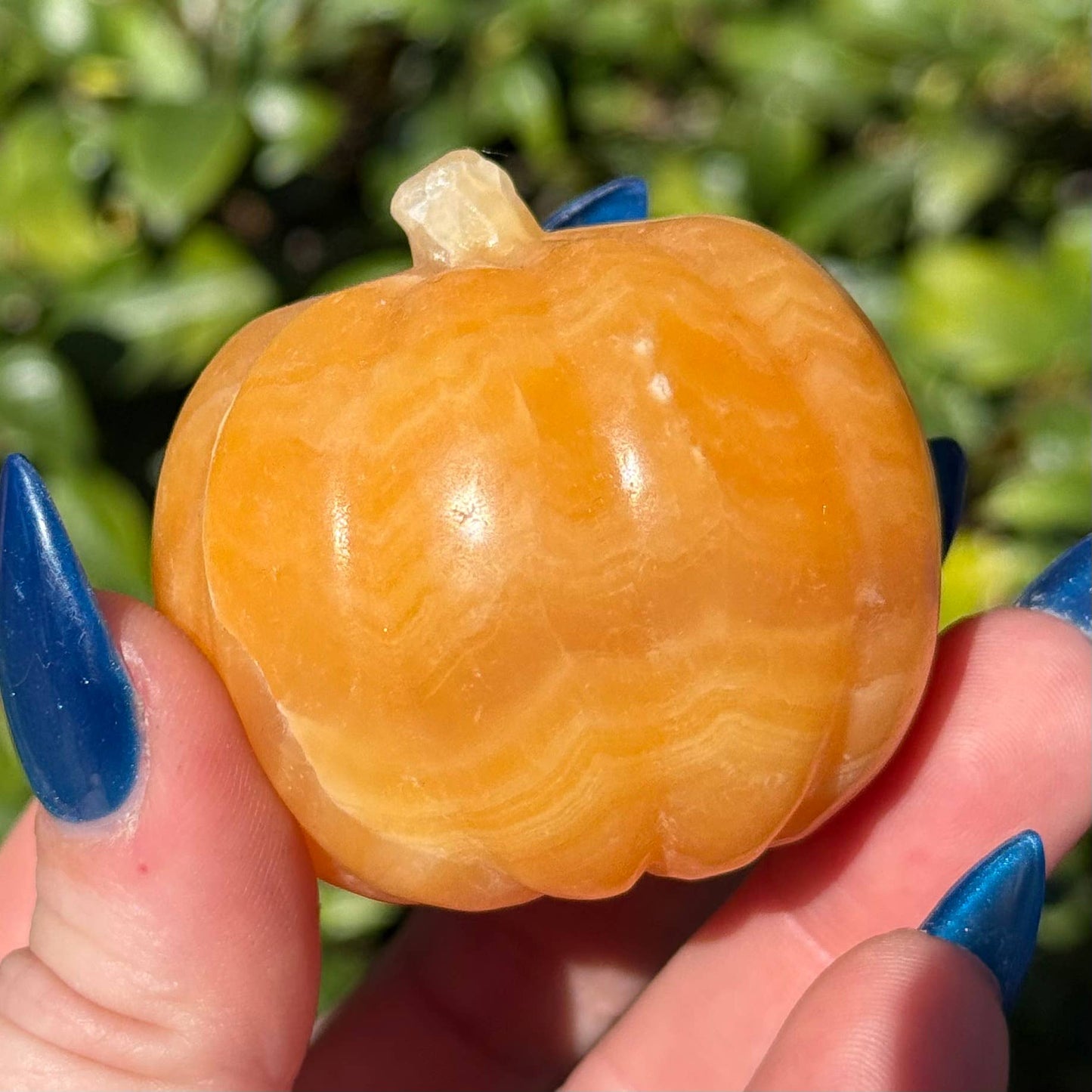 Orange Calcite Pumpkin