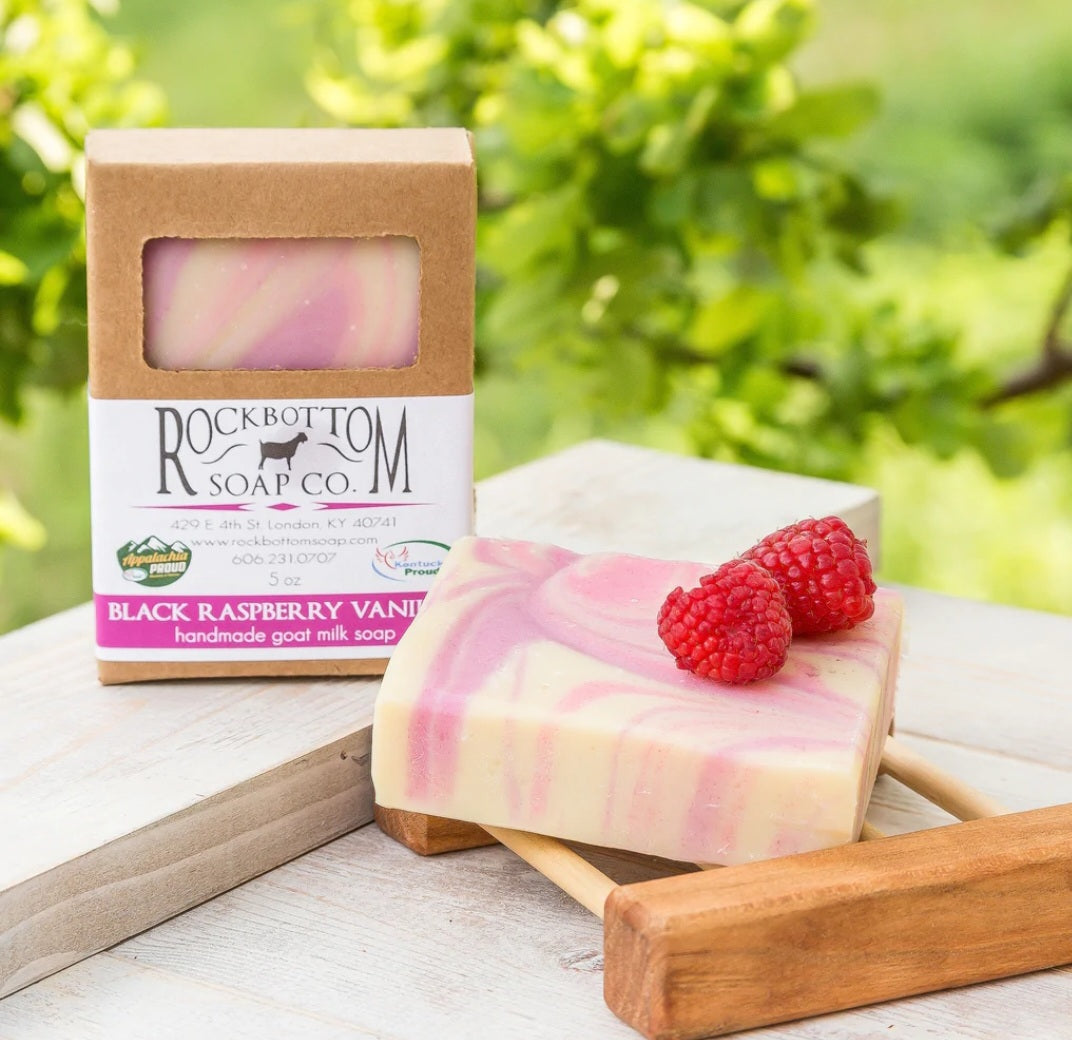 Black Raspberry Vanilla Goat Milk Soap