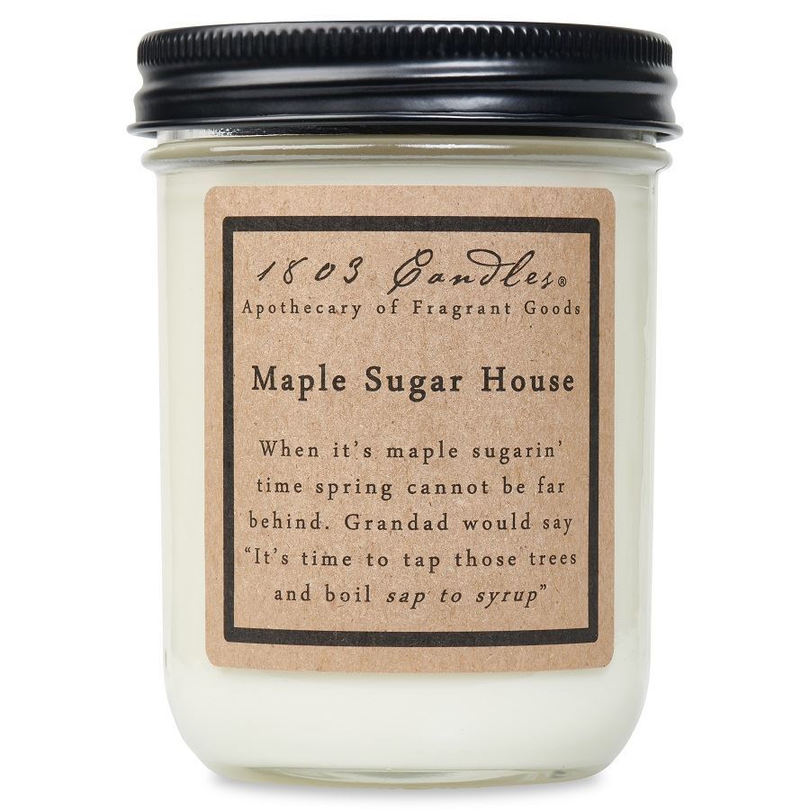 Maple Sugar House soy candle