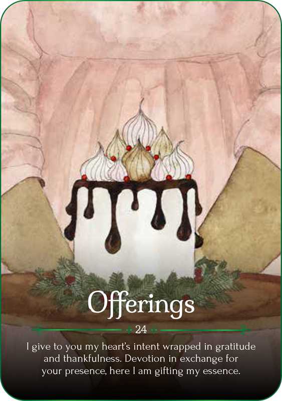 Seasons of the Witch: Yule Oracle by Lorriane Anderson:
