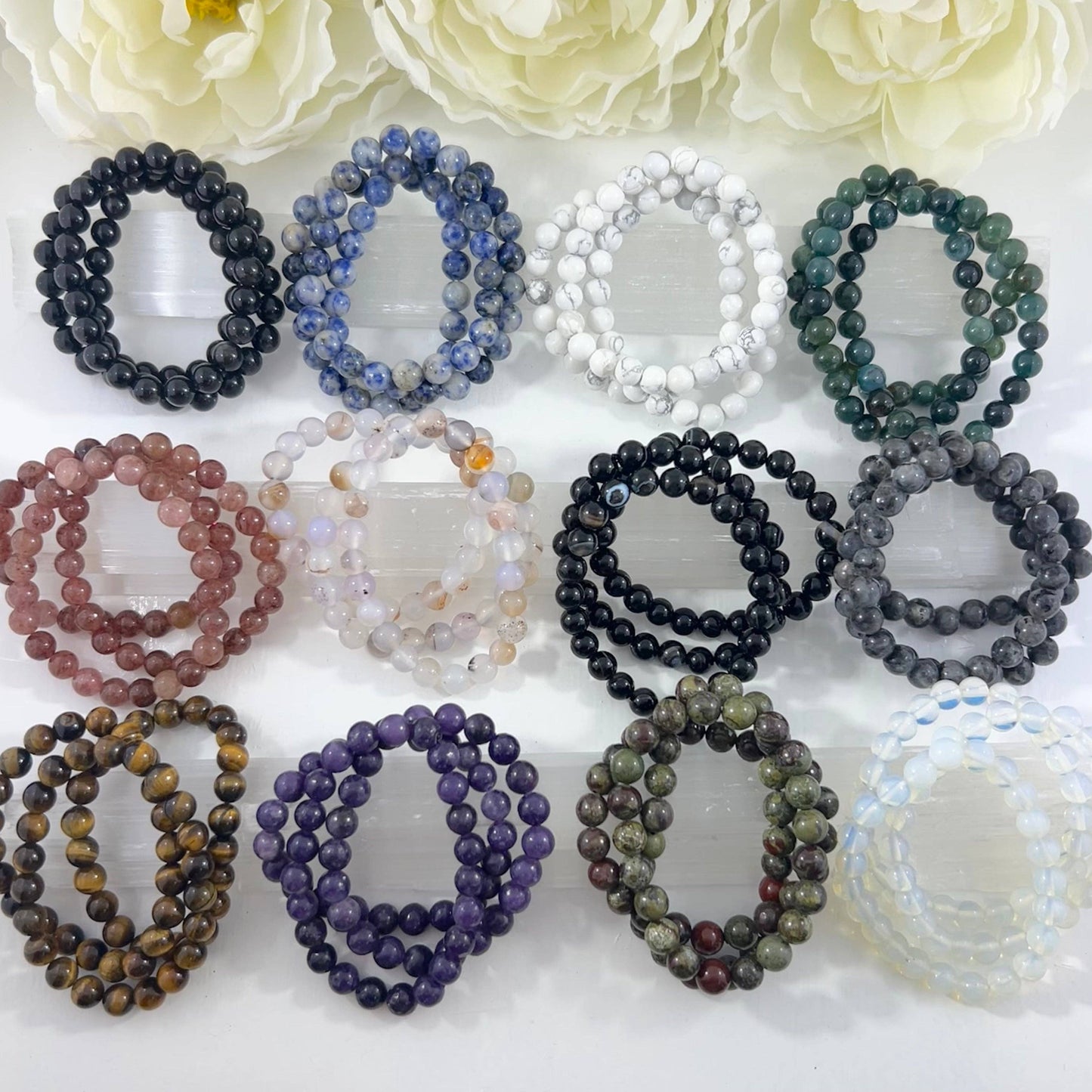 Gemstone Bracelets 8mm