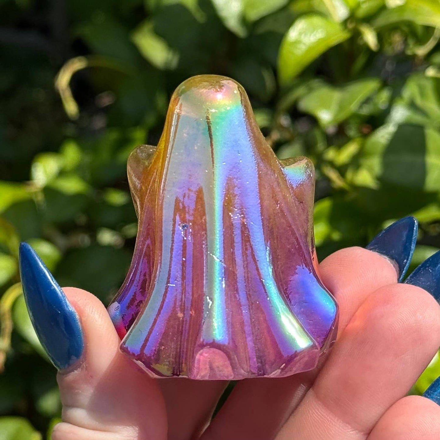Pink Aura Sunset Ghost