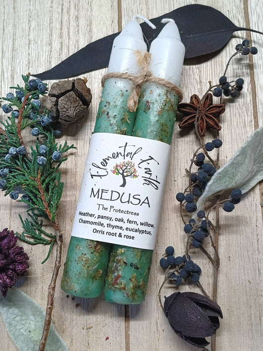 Medusa Herbal Intention Candles