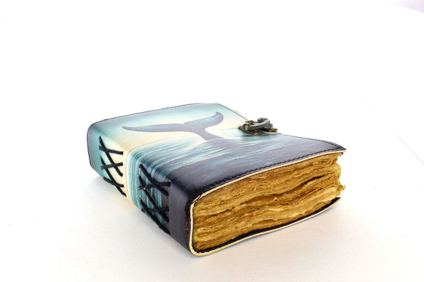 Whale Tail Hand Crafted Journal Book