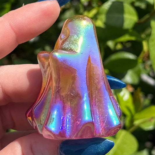 Pink Aura Sunset Ghost