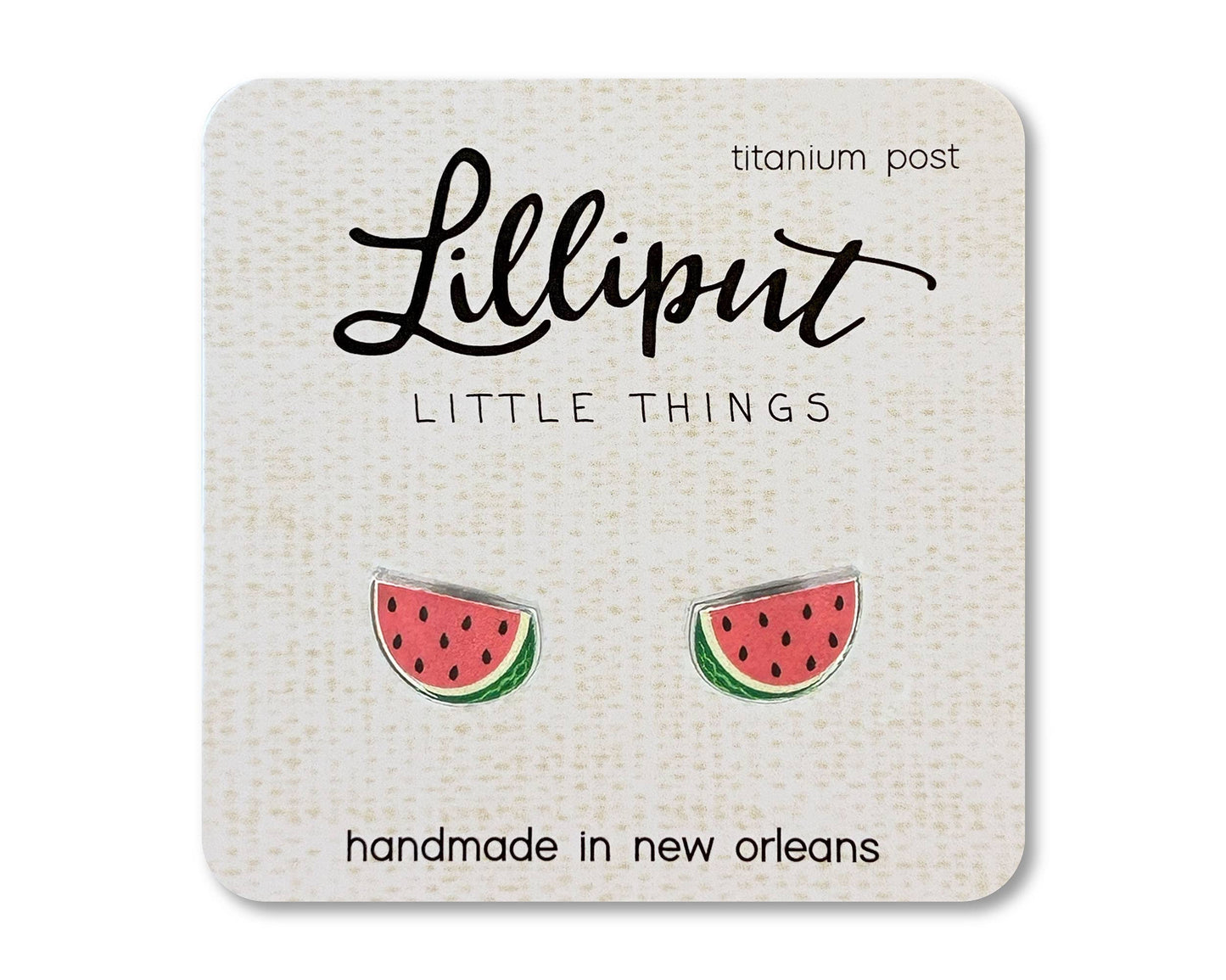Watermelon Earrings