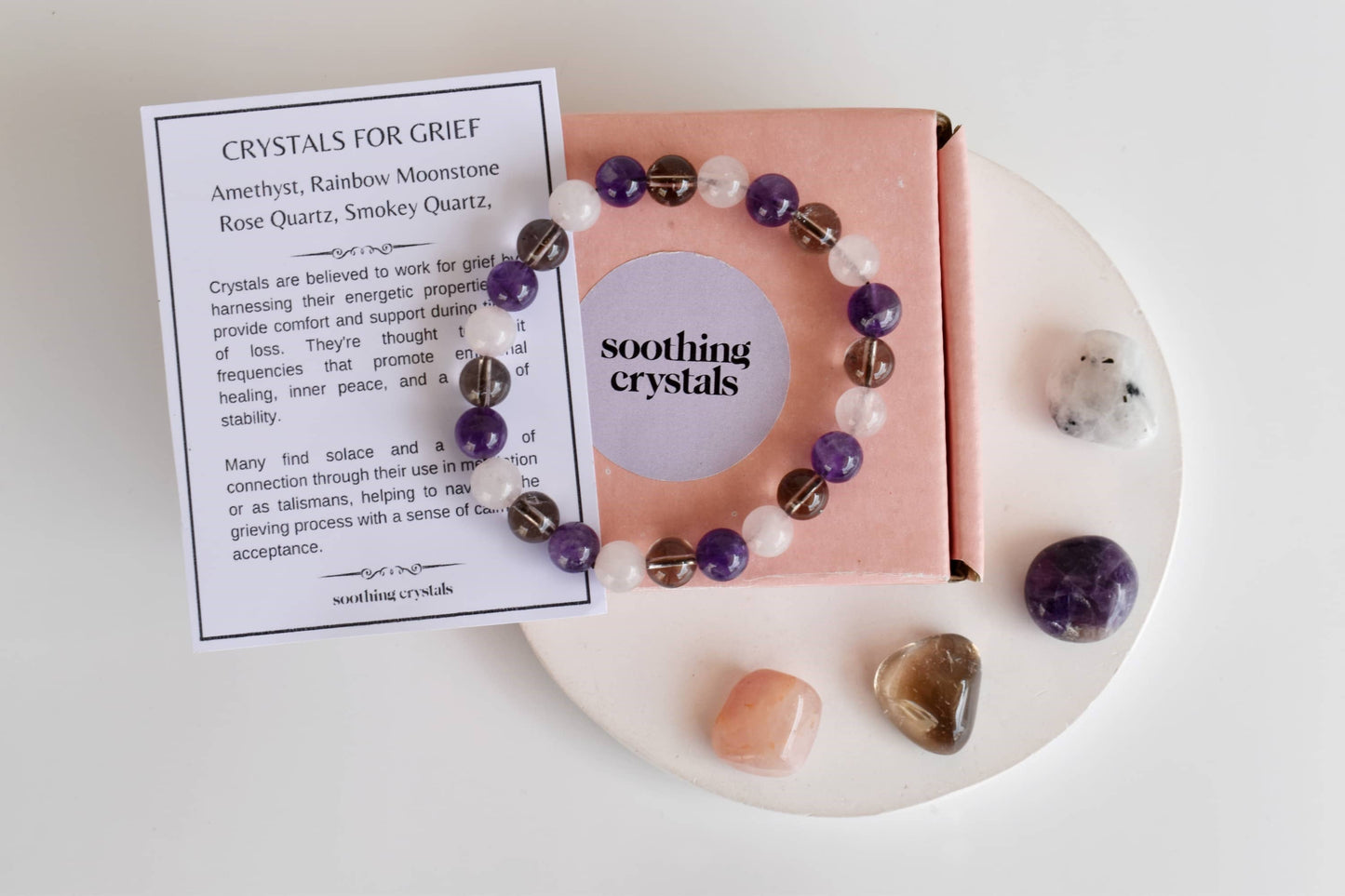 GRIEF Support Relief Crystal Set