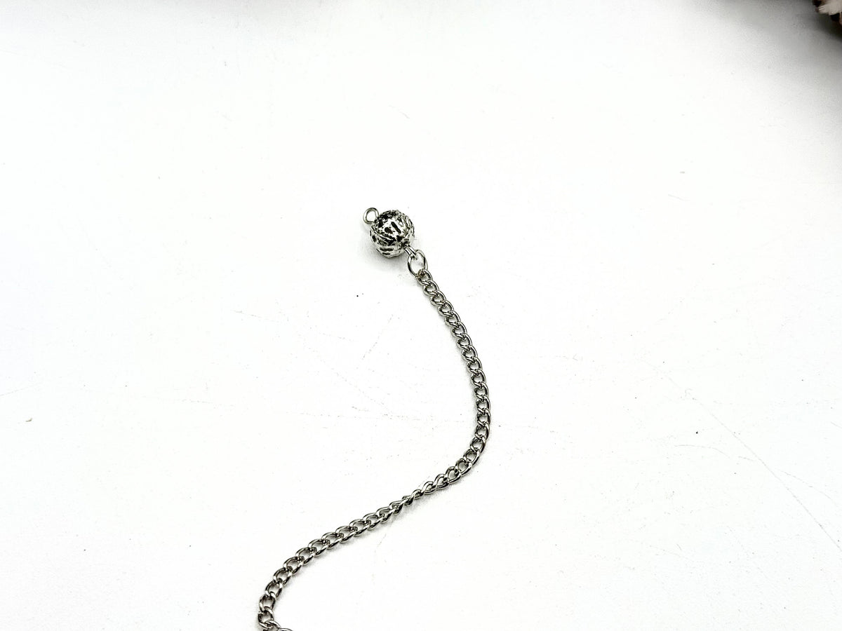 Sodalite Double Cap Pendulum