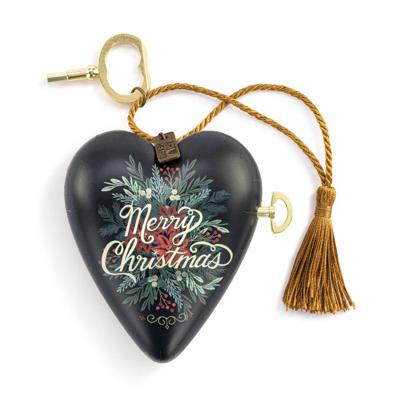 Merry Christmas Musical Art Heart