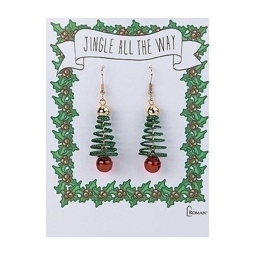 Jingle Bell Tree Earrings