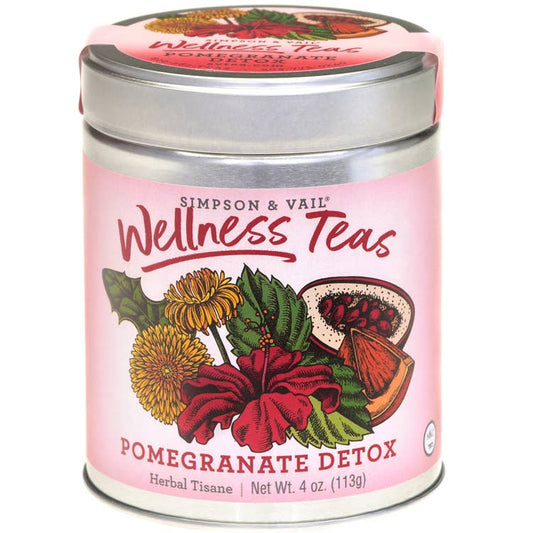Pomegranate Detox Herbal Wellness Tea