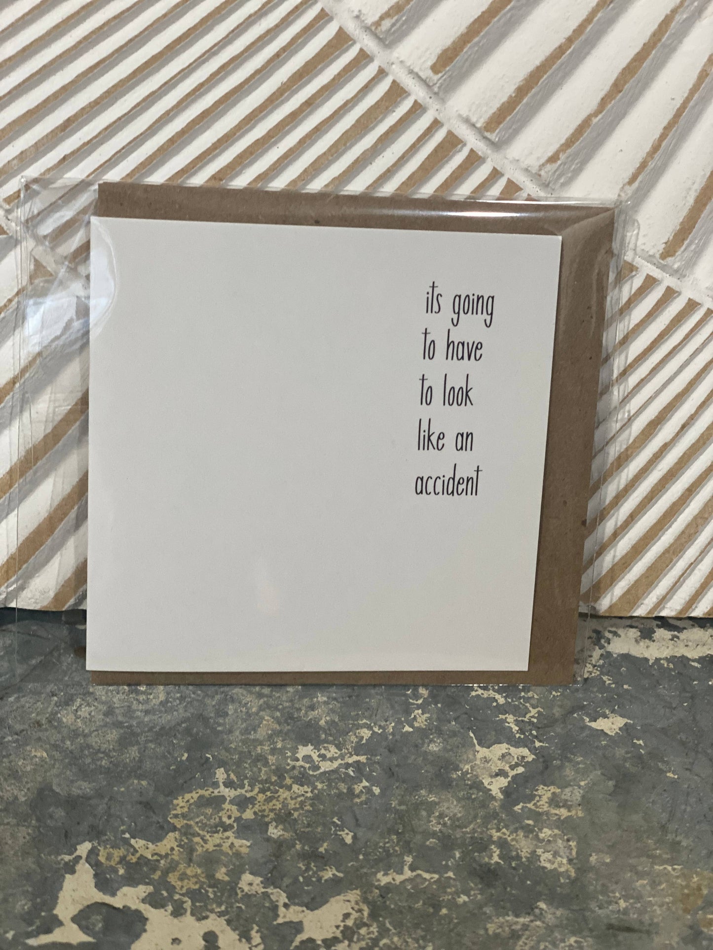 Mini Card Look Like Accident
