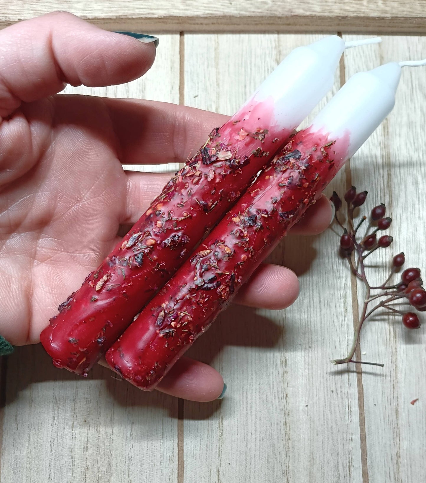 Date Night Herbal 6 inch Candles