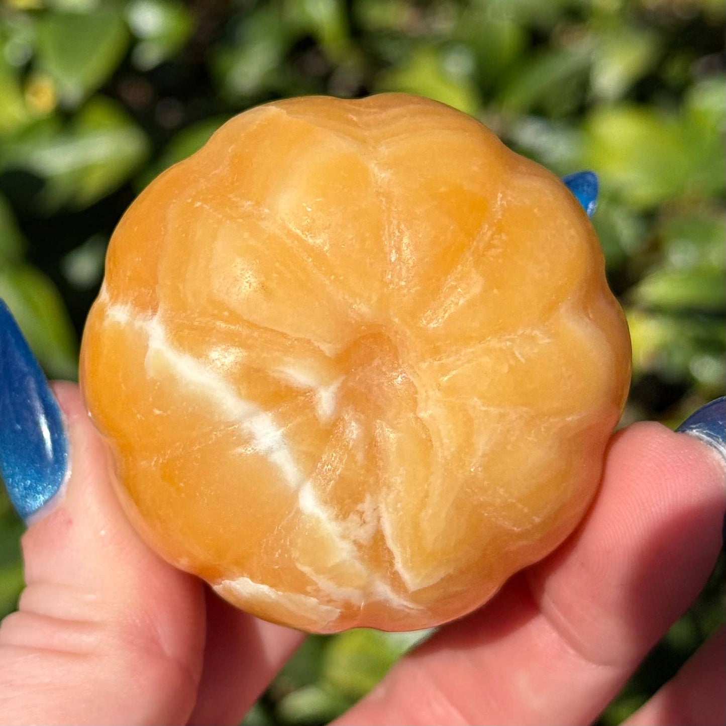 Orange Calcite Pumpkin