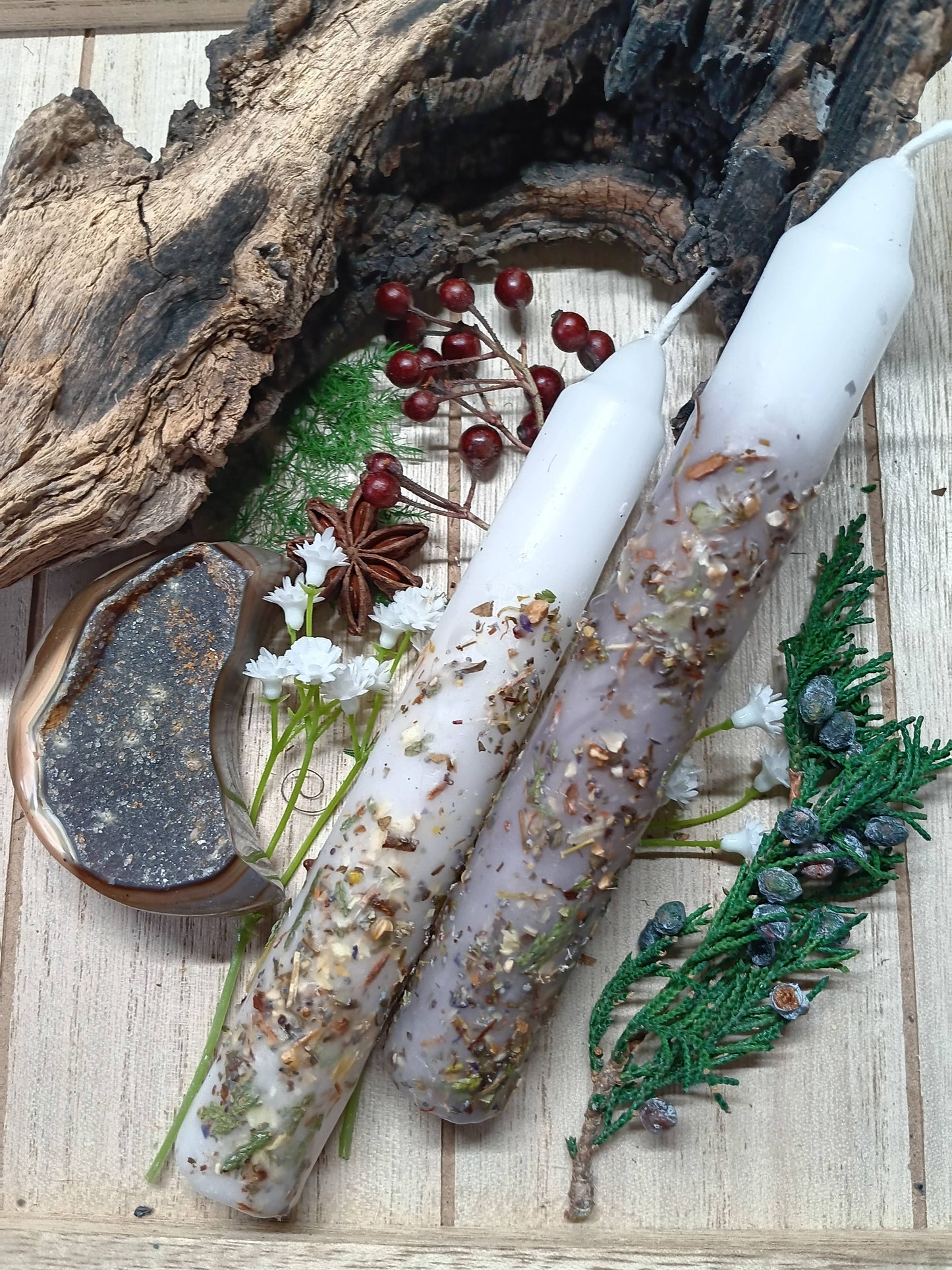 Moon Herbal Intention Candles
