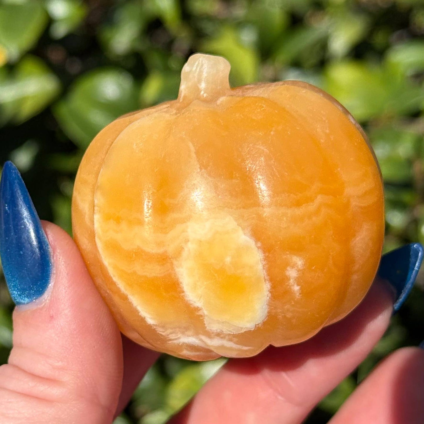 Orange Calcite Pumpkin