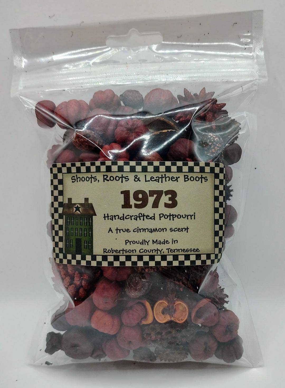 "1973" (Cinnamon)  Potpourri. Approx 1.5 cups