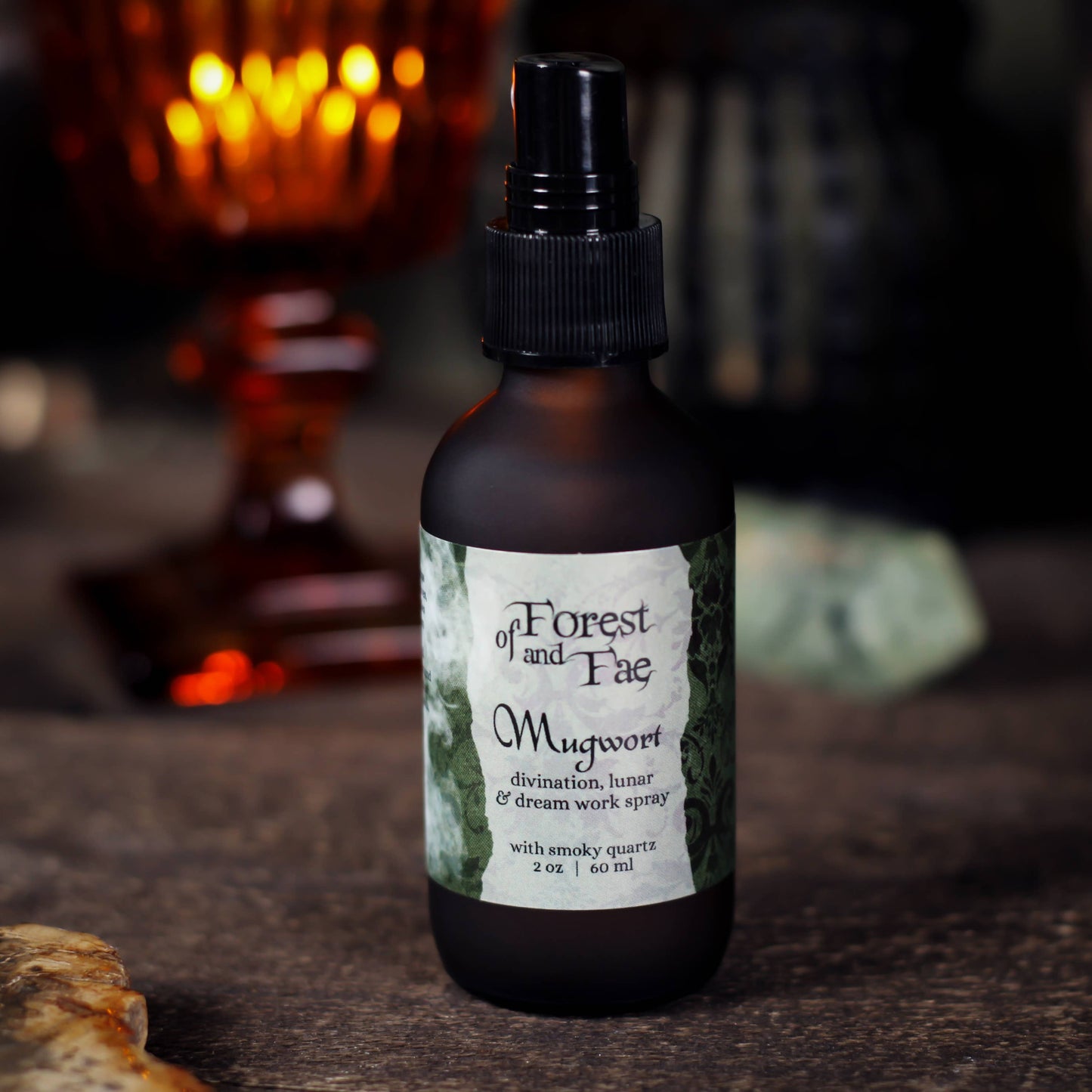 Mugwort Ritual Spray • Crystal Infused