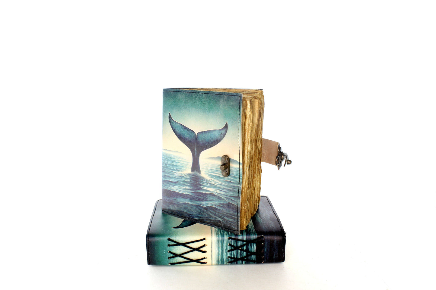 Whale Tail Hand Crafted Journal Book