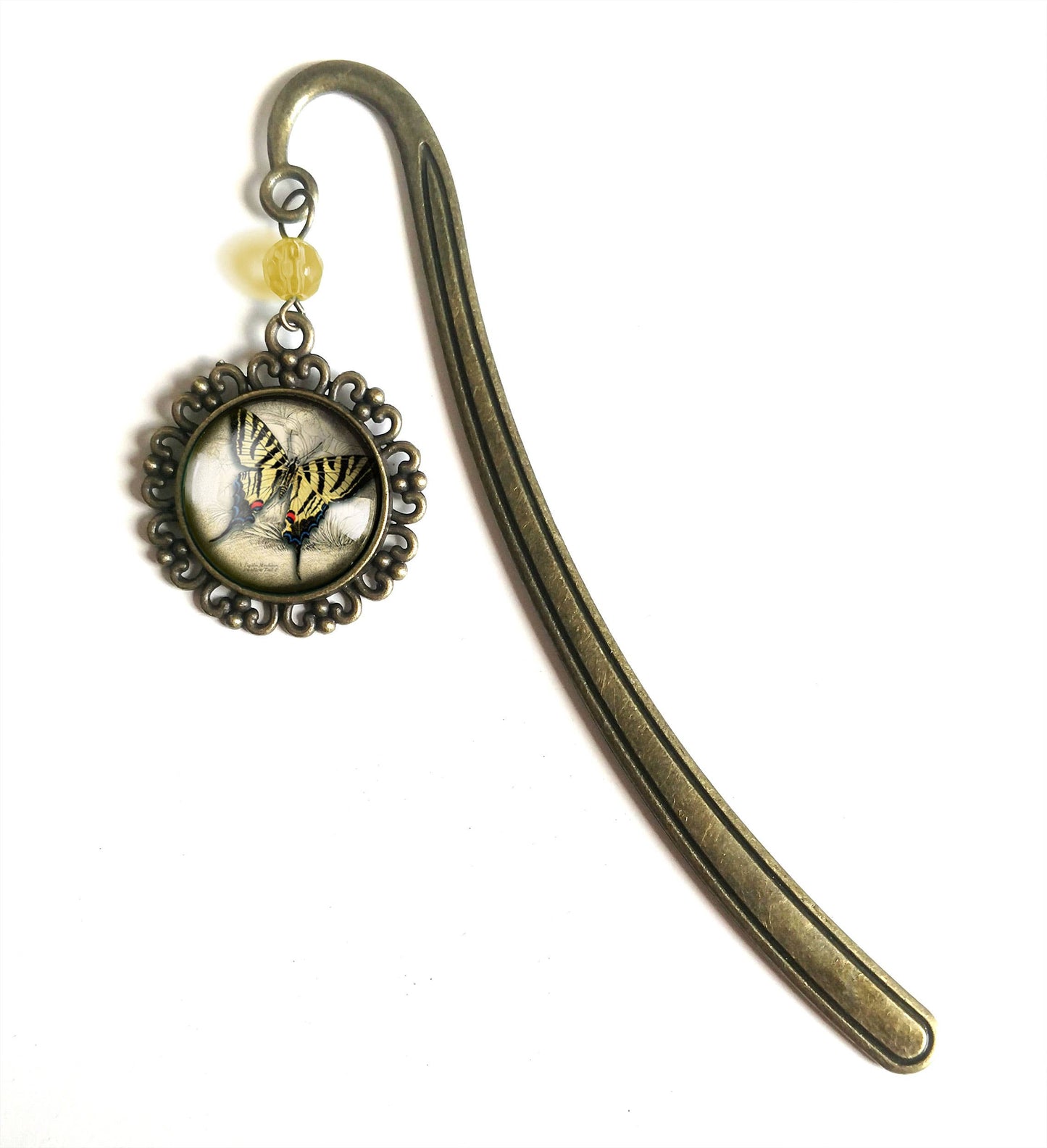 Swallowtail Butterfly Bronze Bookmark