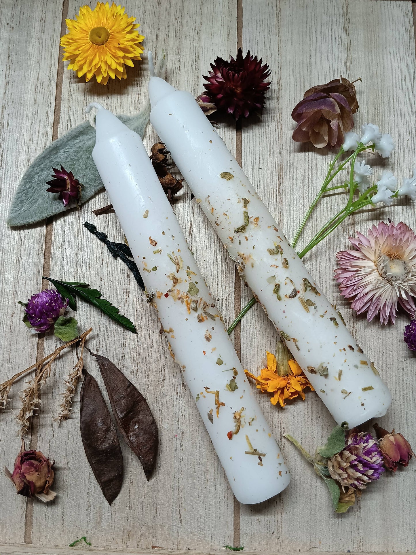 Sacred Space Herbal Intention candle set