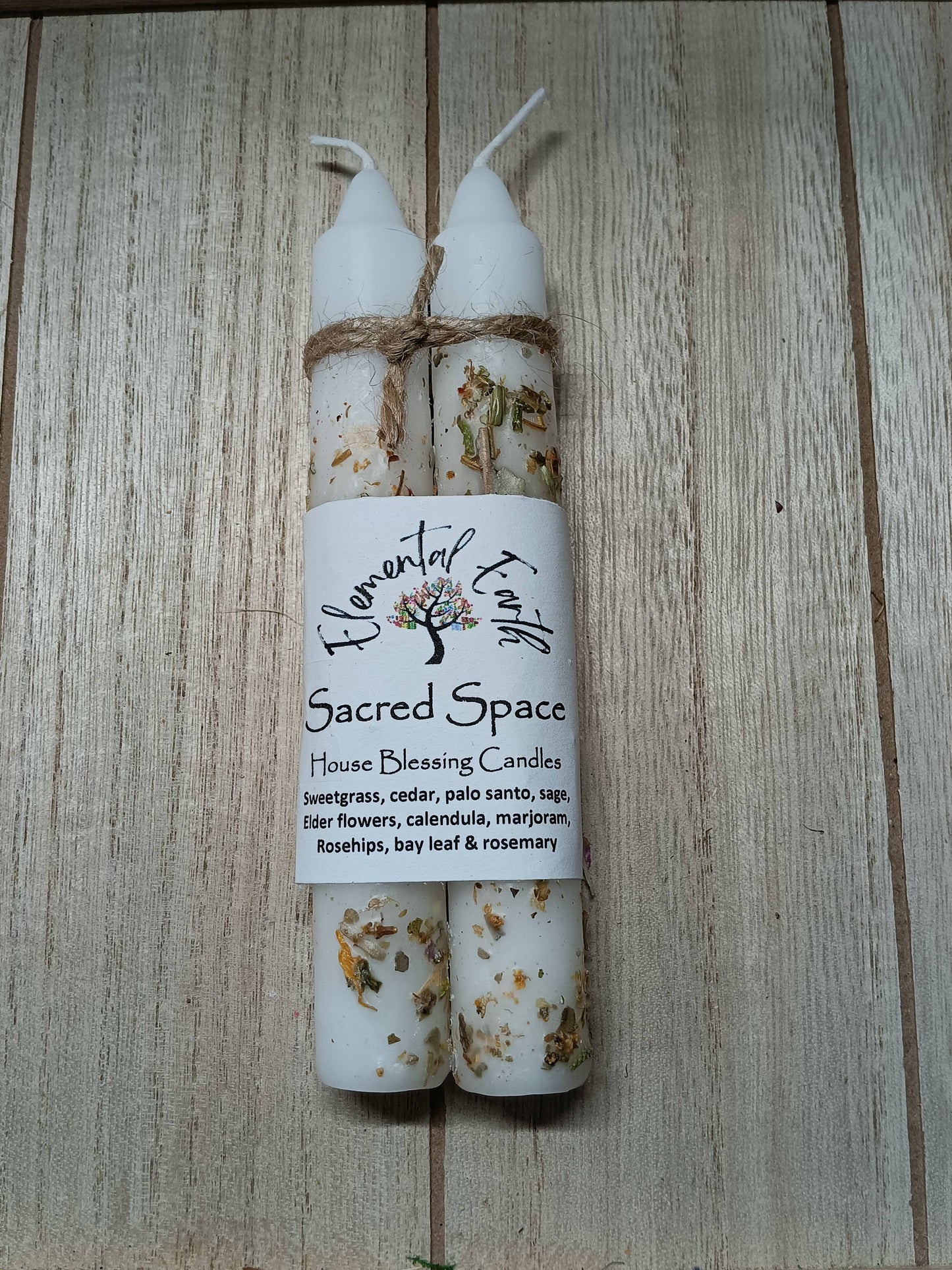 Sacred Space Herbal Intention candle set