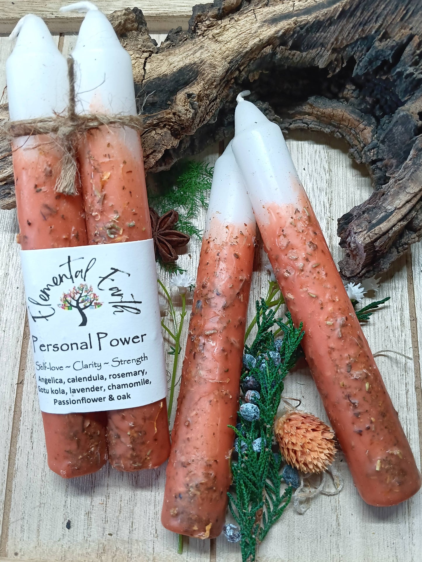 Personal Power Herbal Intention Candles