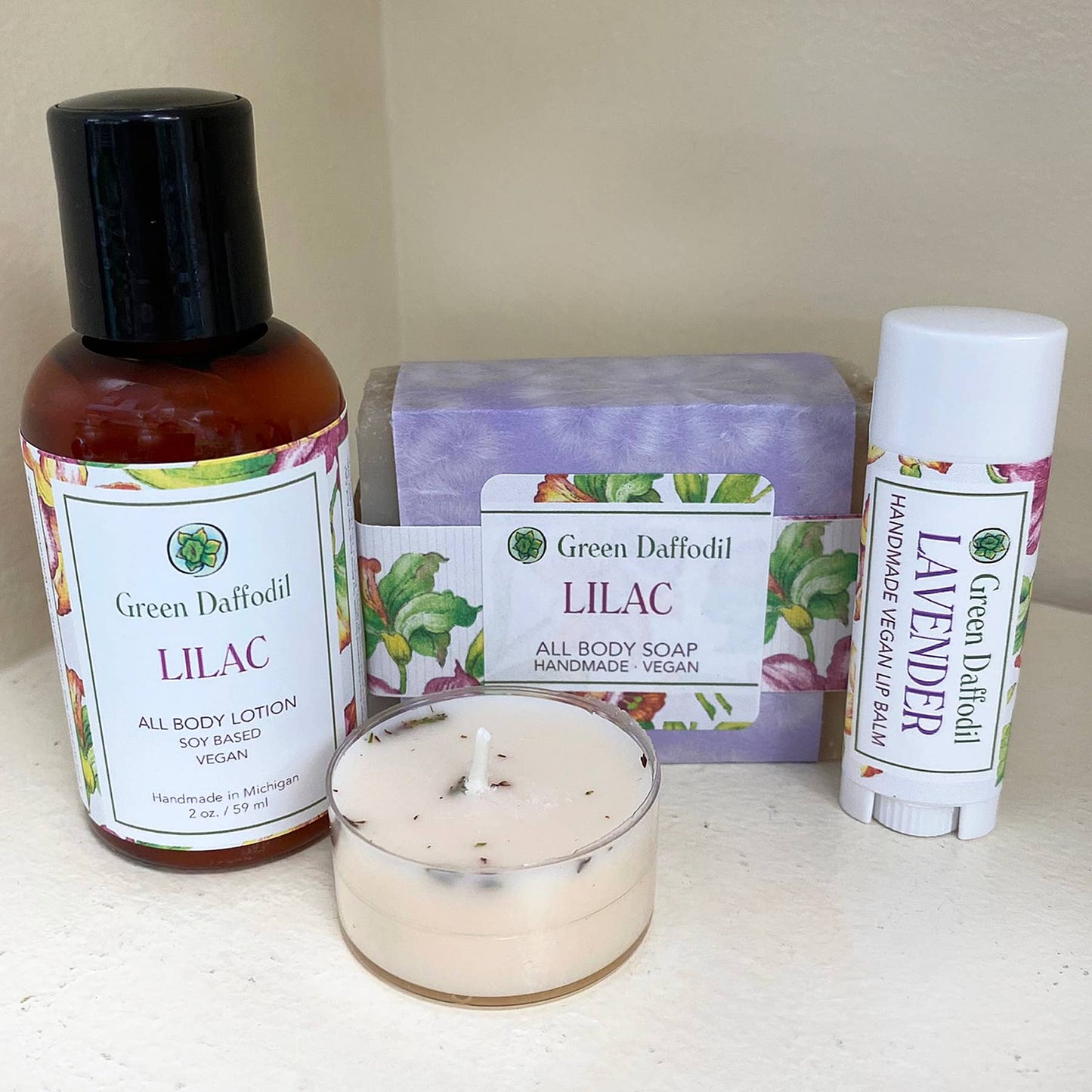 Lilac Organdy Quartet Gift Set