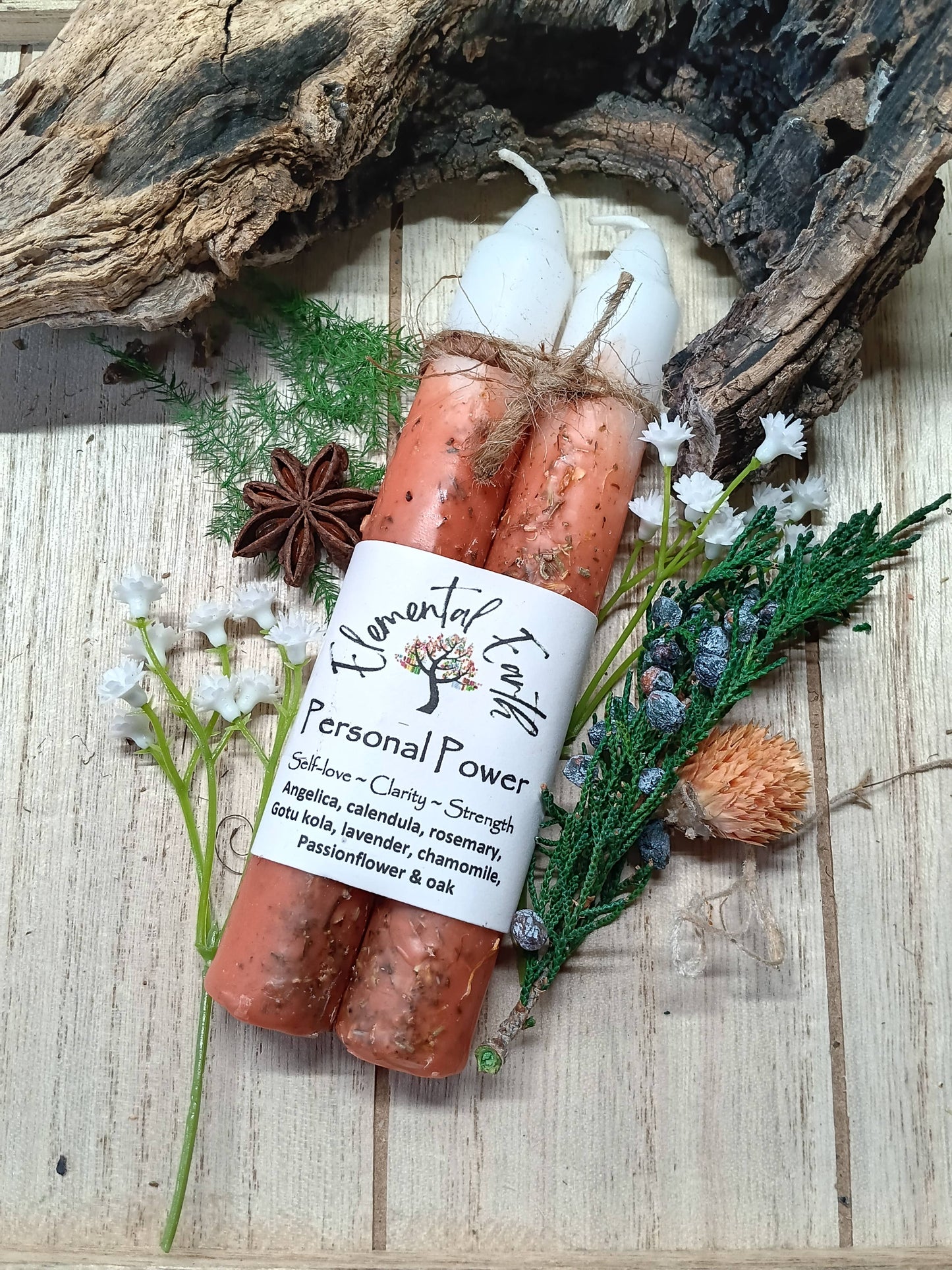 Personal Power Herbal Intention Candles