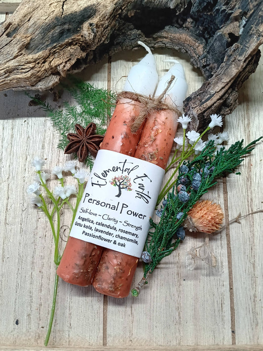 Personal Power Herbal Intention Candles