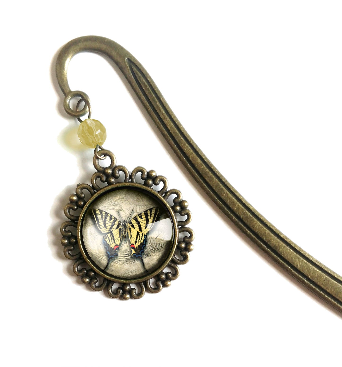 Swallowtail Butterfly Bronze Bookmark