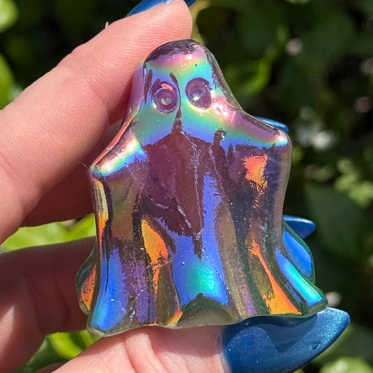 Blue Aura Sunset Ghost