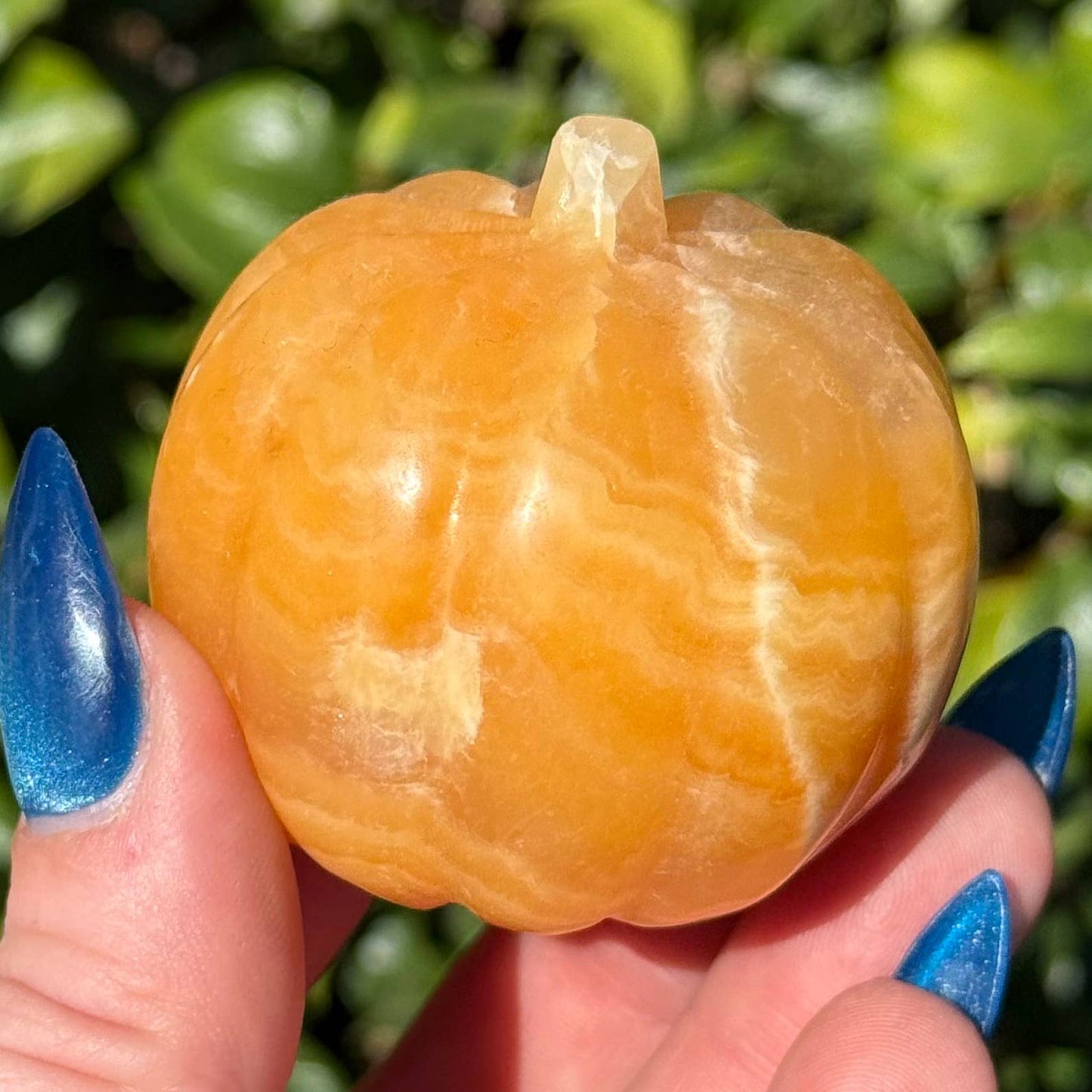 Orange Calcite Pumpkin