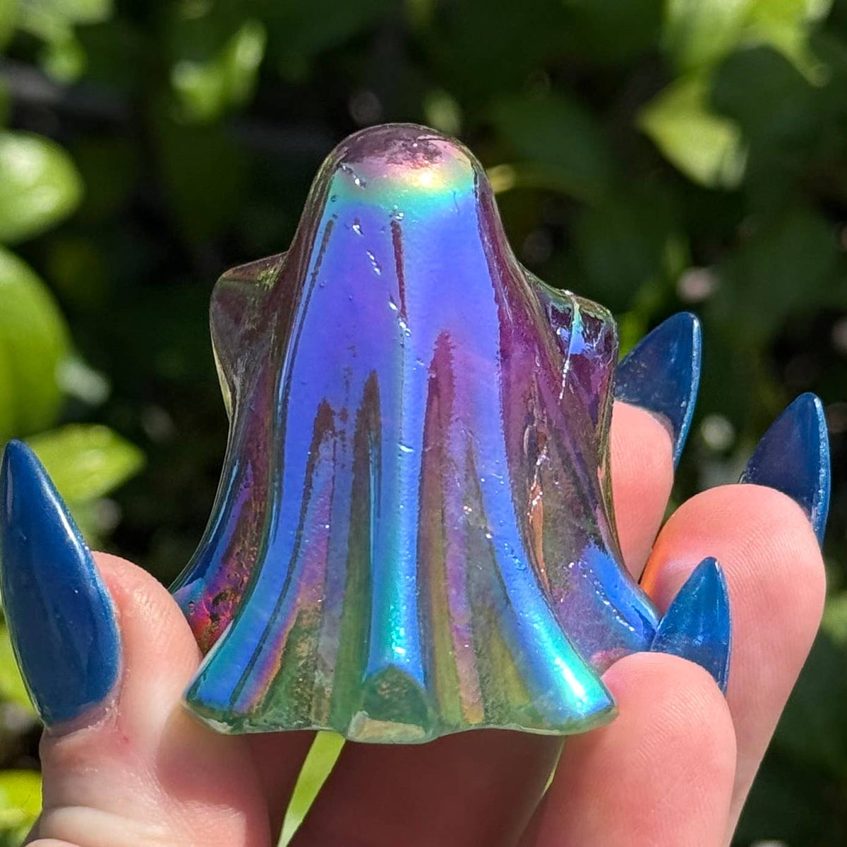 Blue Aura Sunset Ghost
