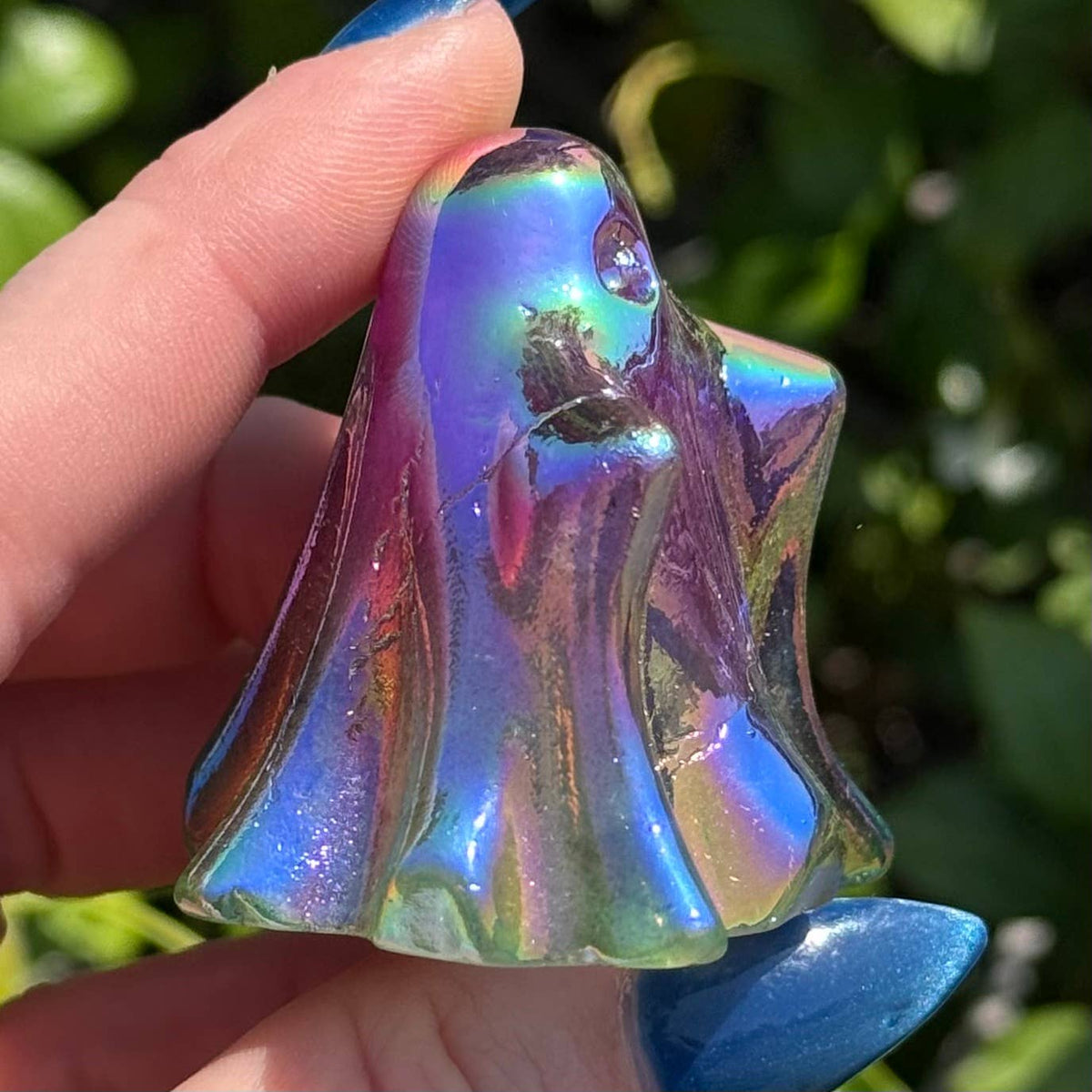 Blue Aura Sunset Ghost