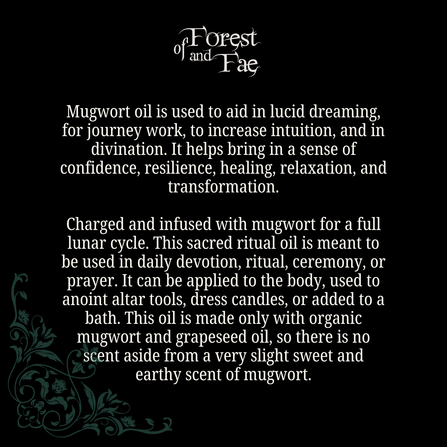 Mugwort Oil