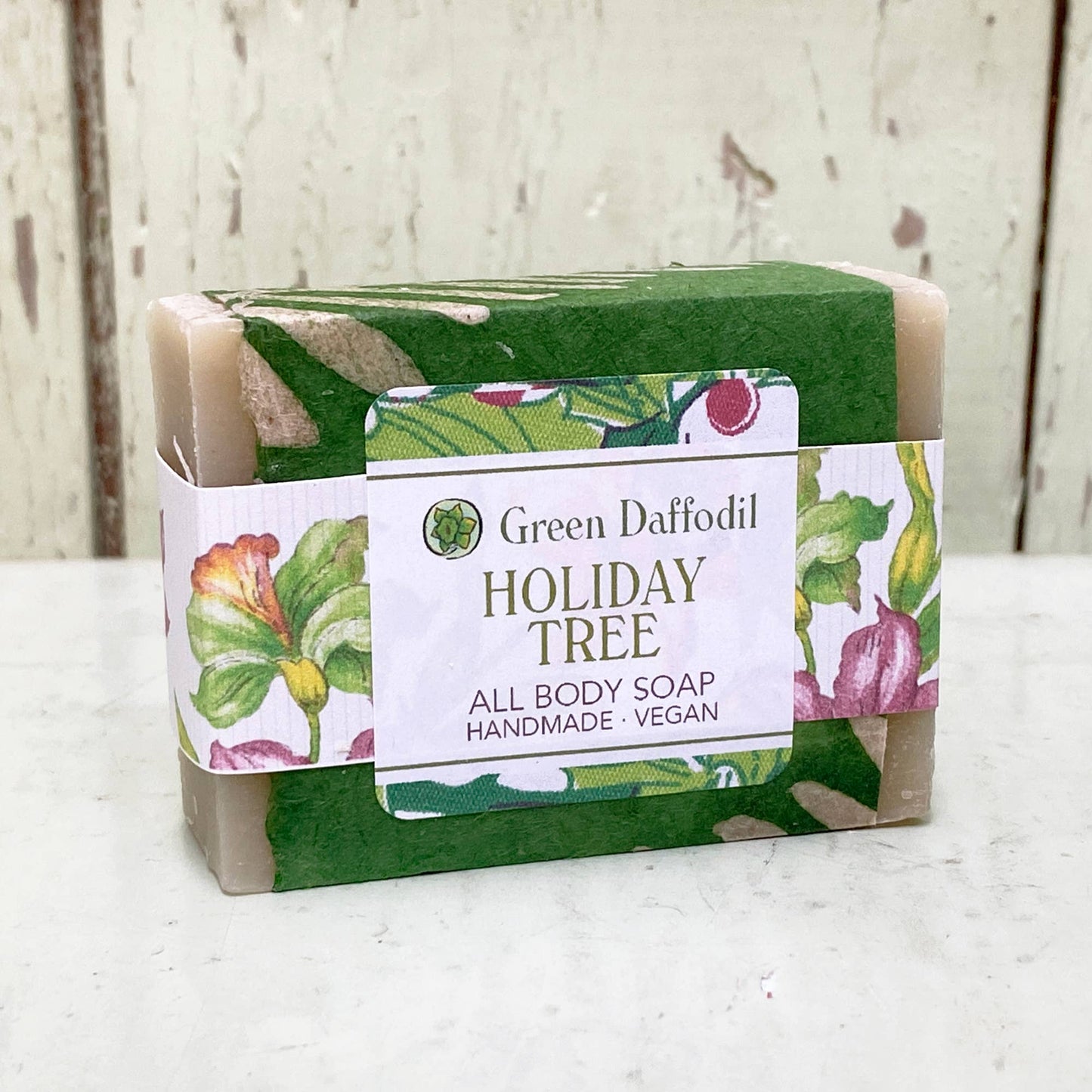 Holiday Tree Soap & Washcloth Set