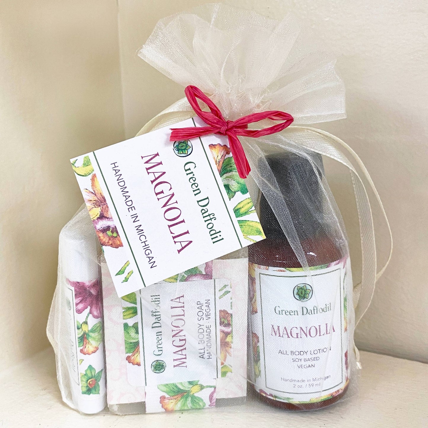 Magnolia  Organdy Quartet Gift Set