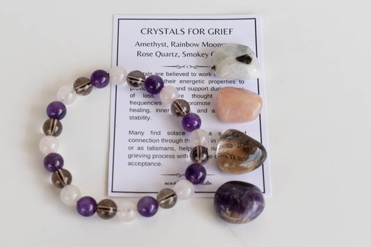GRIEF Support Relief Crystal Set