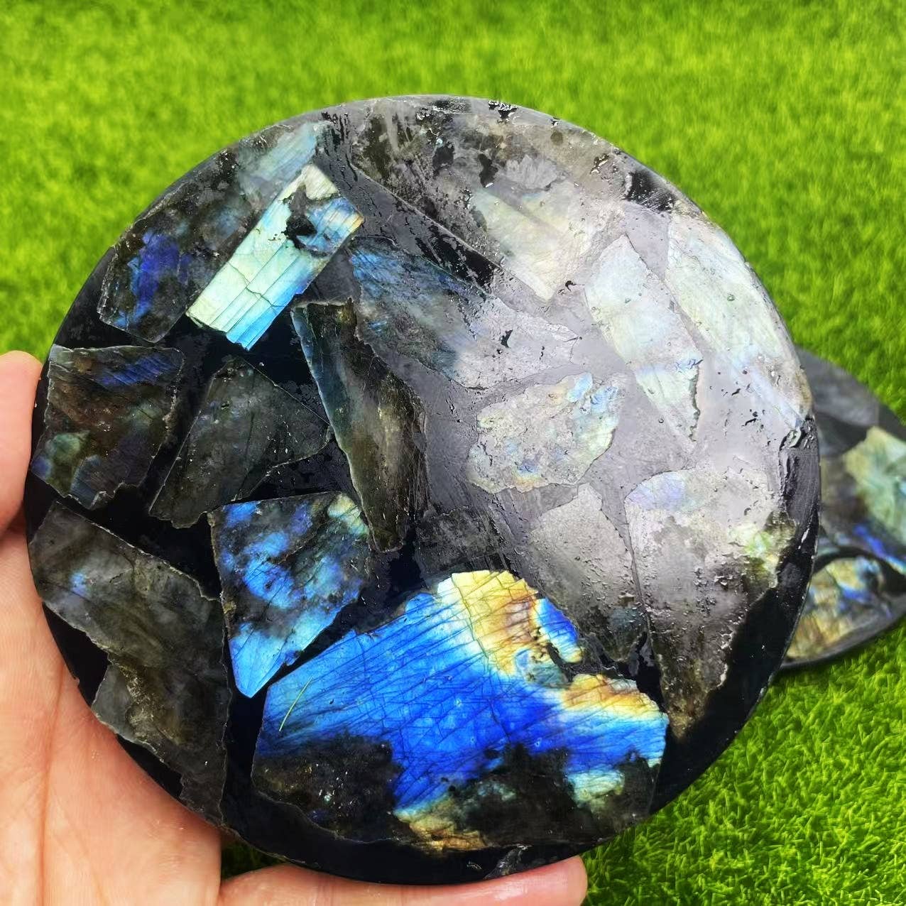 Labradorite Mosaic Coaster